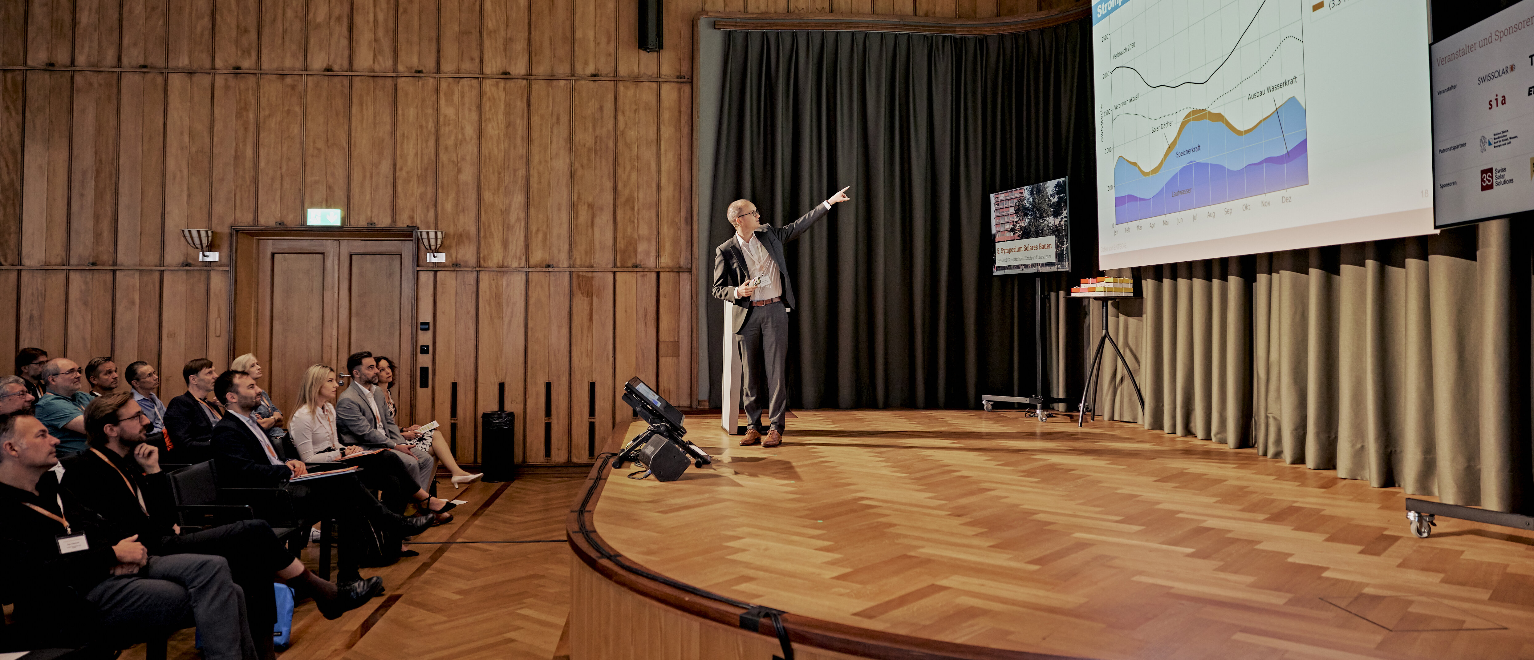 Symposium Solares Bauen 2023 | © Swissolar/Joel Hunn