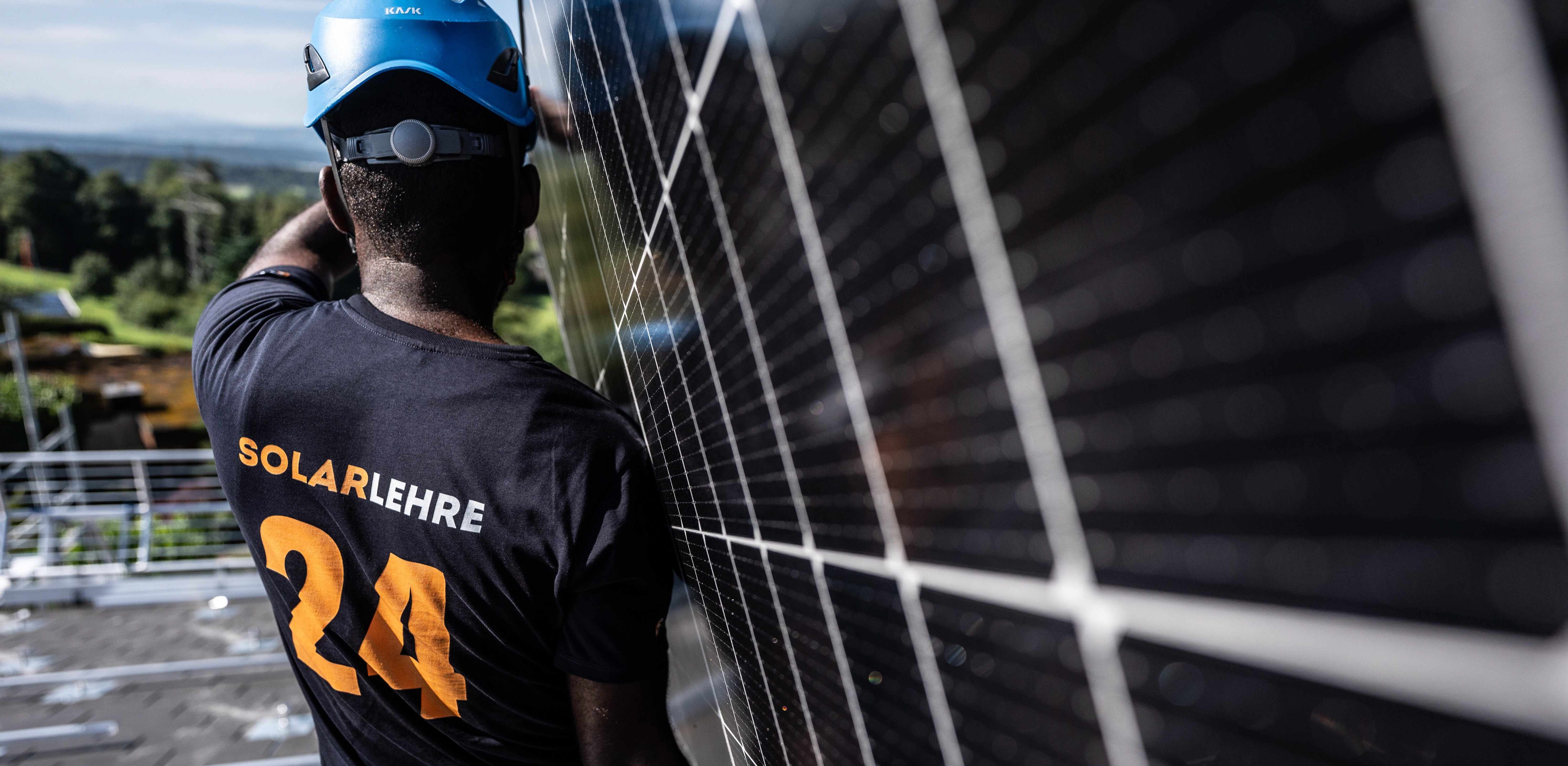 Solarlehre Start Swissolar | © Swissolar / Valeriano Di Domenico