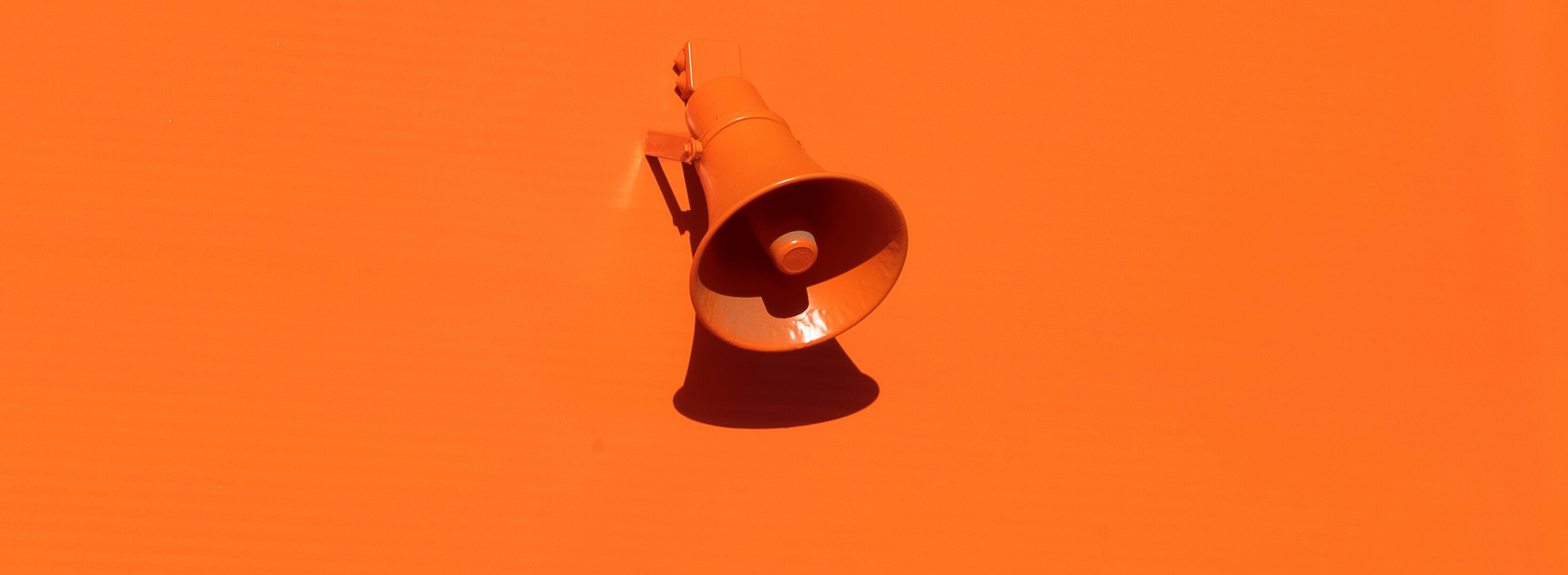 Unsplash, Orange Lautsprecher | © Unsplash
