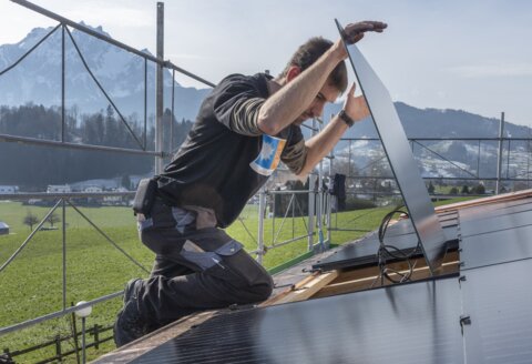 Solarprofis Shooting BE Netz 2021 Swissolar | © Daniel Baggenstos