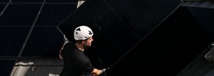 Solarprofis Shooting 2023 | © Swissolar / Dominic Nahr