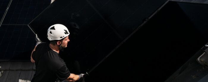 Solarprofis Shooting 2023 | © Swissolar / Dominic Nahr