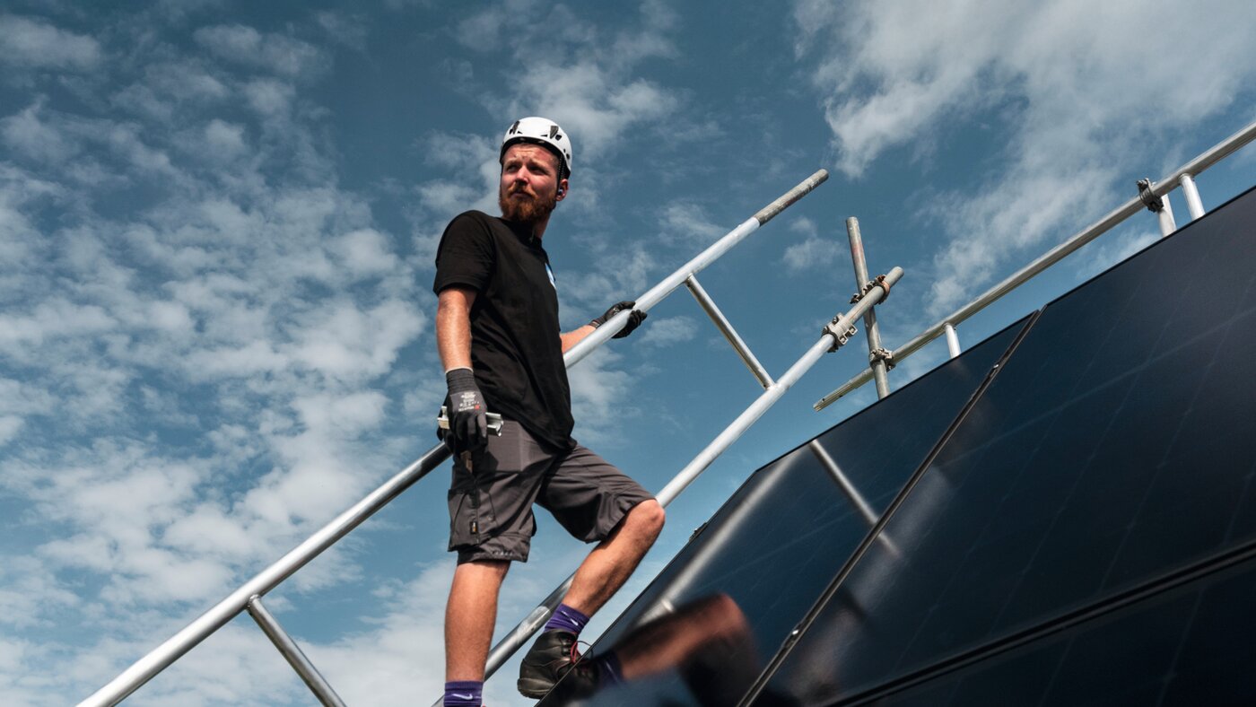 Solarprofis Shooting 2023 | © Swissolar / Dominic Nahr