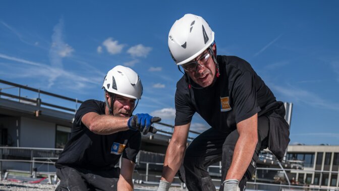 Solarprofis Shooting 2023 | © Swissolar / Dominic Nahr