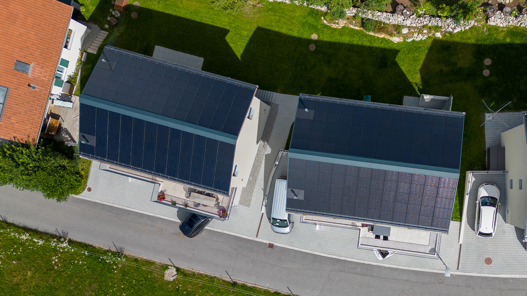 Schrägdach Indach PV | © 3S Swiss Solar Solutions AG
