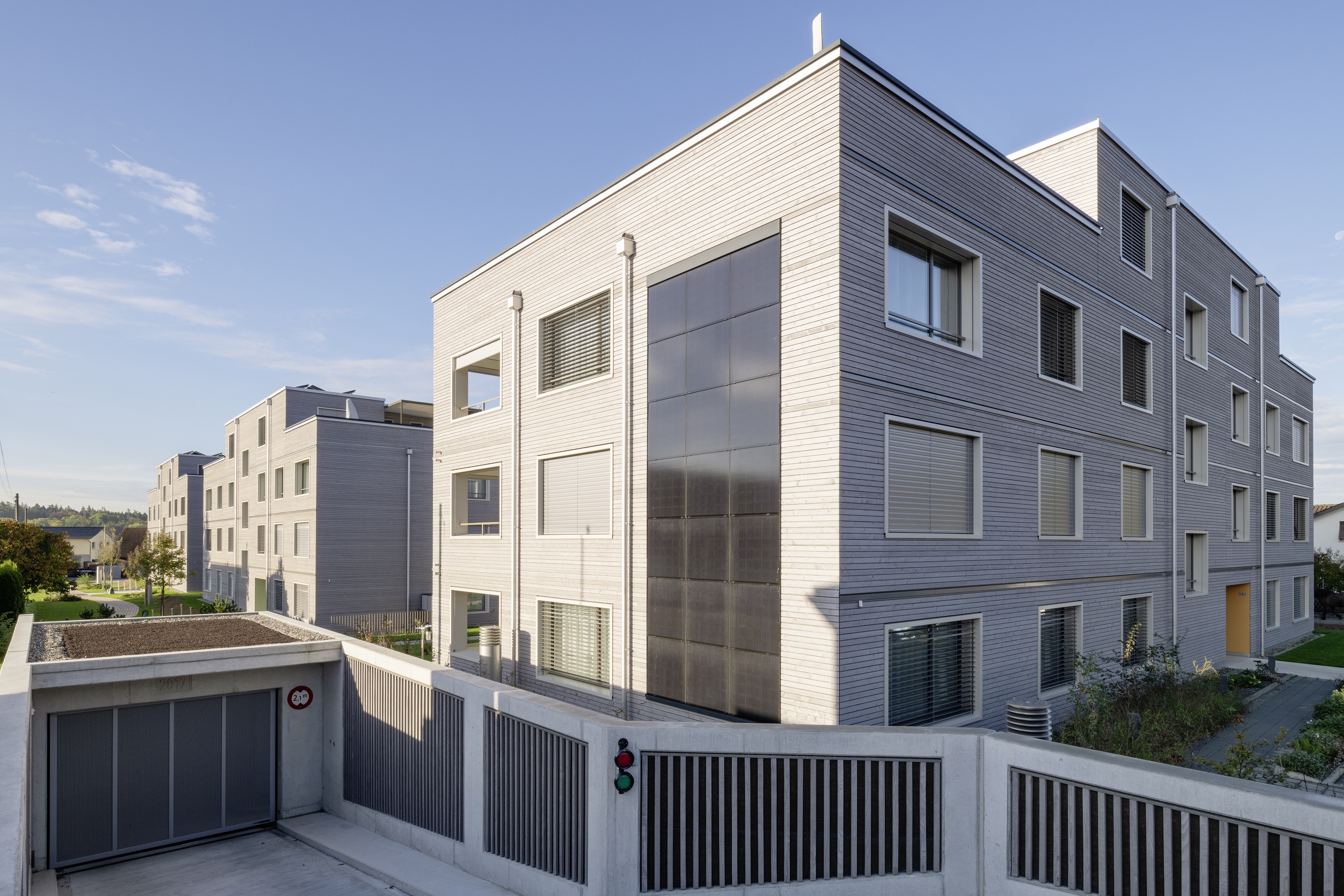 Plus Energiehaus Überbauung Moeriken | © BE Netz AG