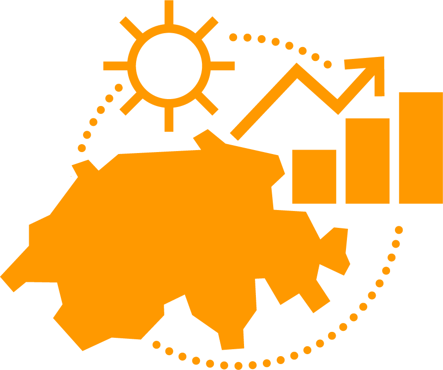 Piktogramm Swissolar / Emarket | © Swissolar / Emarket
