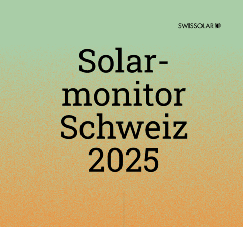 Solarmonitor 2025 | © Swissolar